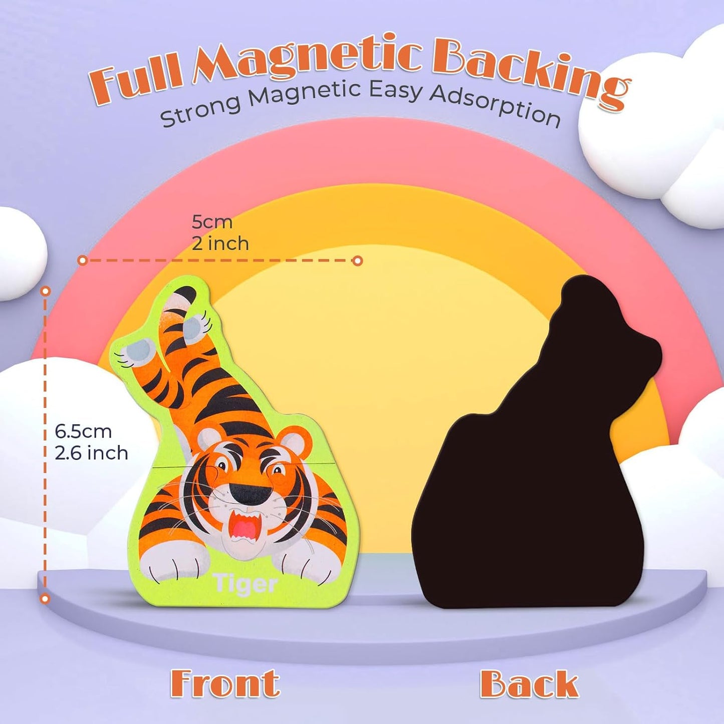 Magnetic Animal Puzzle Set – Fun & Educational Learning for Kids! - Arka Doodle