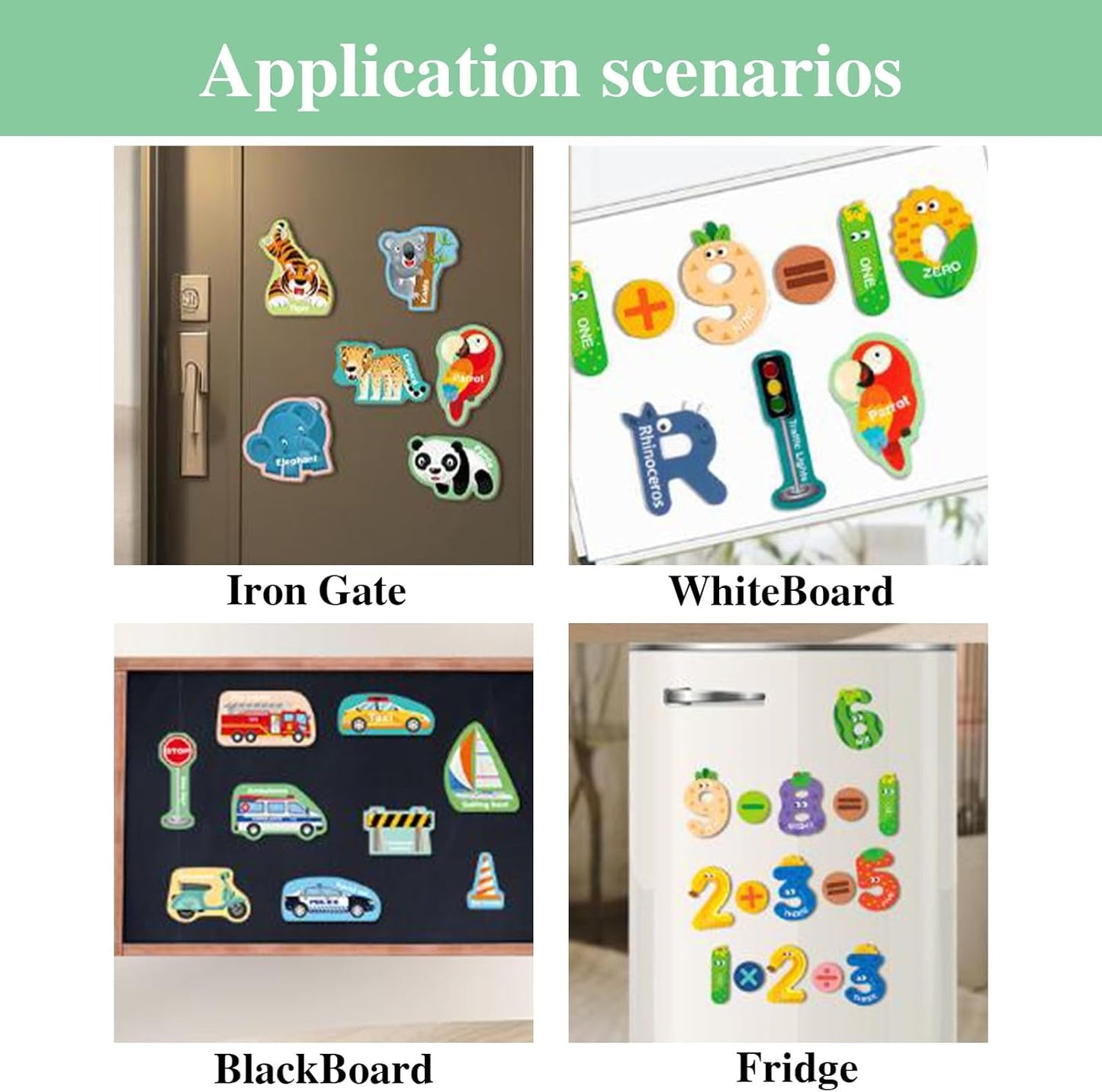 Magnetic Fruits Number Set – Fun & Engaging Early Learning! - Arka Doodle