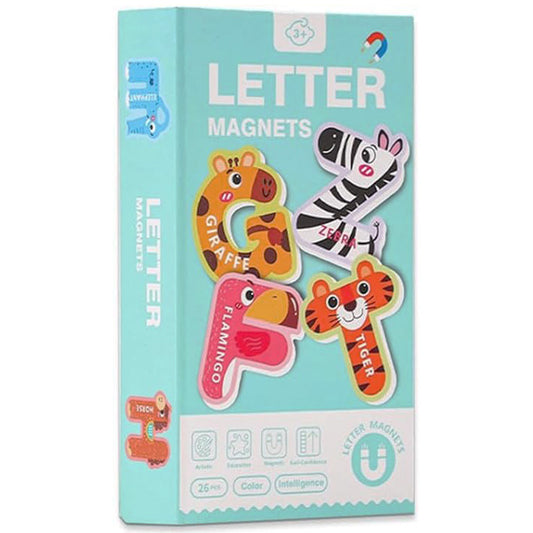 Magnetic Animal Alphabet Letters Set – Fun & Educational Learning! - Arka Doodle