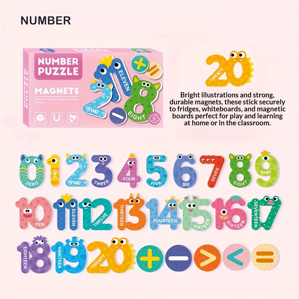 Kids playing with magnetic wall decals activity set