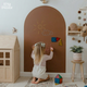 Cocoa Magnetic Wall Arch Decal for Kids - Arka Doodle