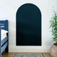 Classic Black Magnetic Wall Arch Decal for Kids - Arka Doodle