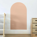 Peach Magnetic Wall Arch Decal for Kids - Arka Doodle