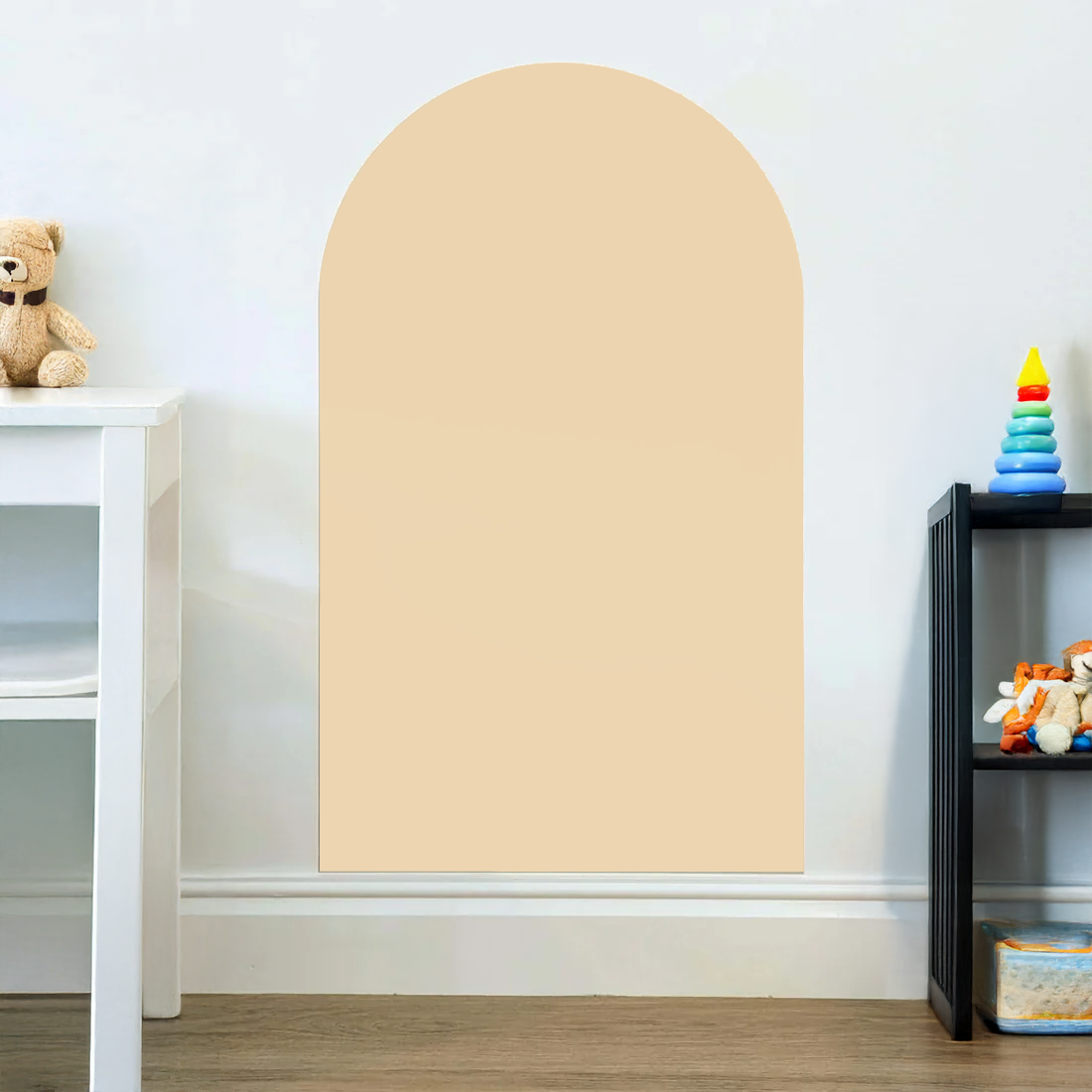 Cocoa Magnetic Wall Arch Decal for Kids - Arka Doodle